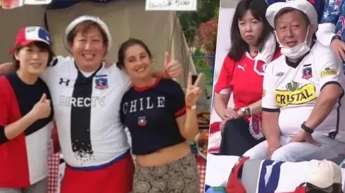 Christian Melillán es un chileno-japonés fanático de Colo Colo