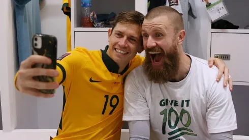 Redmayne era el jugador más felicitado en el camarín australiano