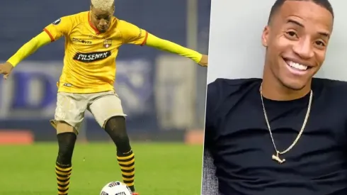 El ex jugador del Barcelona de Guayaquil emprendió viaje a México y se mostró más que contento