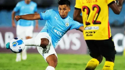 Marcelo Allende con la camiseta del City Torque