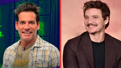 Cristián de la Fuente junto a Pedro Pascal.
