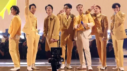 BTS en el escenario.