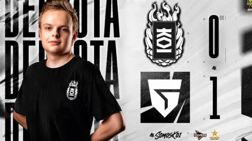 KOI terminó con una marcador de 5-13