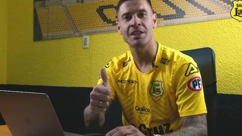San Luis presenta como refuerzo a Milton Caraglio