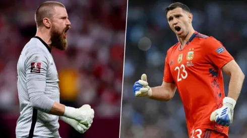 Emiliano Martínez tuvo algunas críticas al australiano pero lo respaldó.