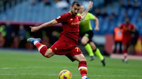 Henrikh Mkhitaryan viene de ganar la Conference League con la Roma