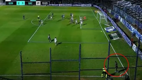 Emiliano Vecchio casi hace el mejor gol de su vida