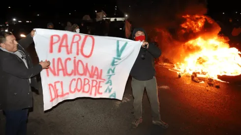 ¡Comenzó el paro de Codelco!