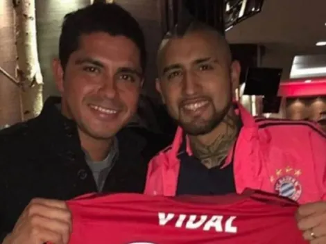 El saludo de Arturo Vidal por el cumpleaños de Miguel Riffo