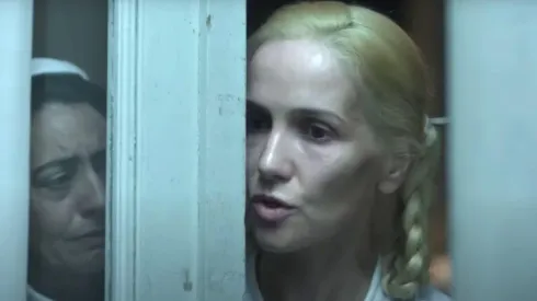 Natalia Oreiro en el rol de Eva Perón en Santa Evita, de Star+