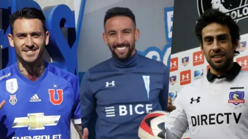 Mauricio Pinilla, Mauricio Isla y Jorge Valdivia han sido algunos de los grandes regresos de los útimos años en el fútbol chileno