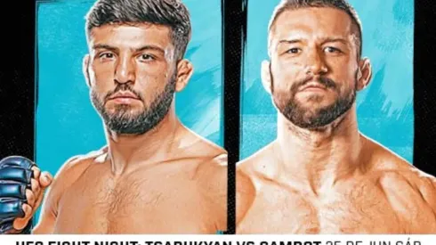 Arman Tsarukyan y Mateusz Gamrot animarán el evento central de UFC Vegas 57.