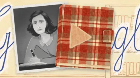 El buscador rinde homanaje a Ana Frank