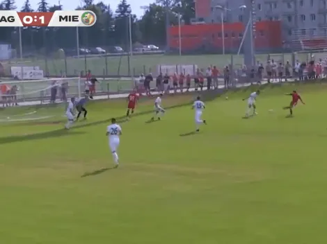 Ángelo asiste y anota en debut con el Miedz Legnica