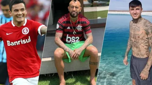 Charles, Vidal y Pulgar suenan en el fútbol brasileño