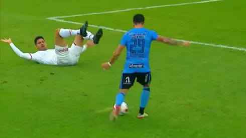 El Chaco Insaurralde se cayó en el área y dejó servido el gol que sentenció la derrota de Independiente ante Patronato