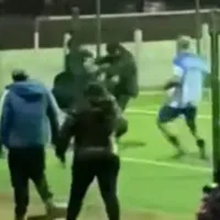Terrible: árbitro sufre brutal agresión durante partido de fútbol en Monte Patria