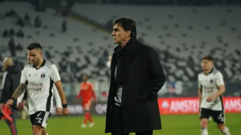 Quinteros y un Monumental con poca gente en el fondo por la reducción de aforo