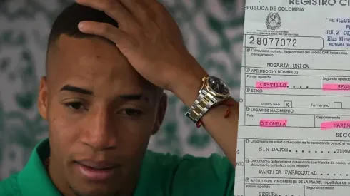 Byron Castillo no mencionó a su "hermano" Bayron, hijo de sus dos padres e inscrito en el Registro Civil de Colombia