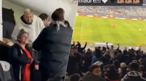 Arturo Vidal fue un hincha más de Colo Colo y aumenta la ilusión de un regreso al Monumental
