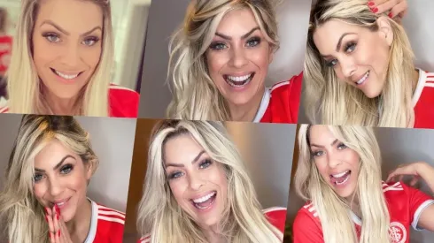 Renata Fan puso su mejor cara después de la sólida victoria de Colo Colo sobre Internacional de Porto Alegre por Copa Sudamericana