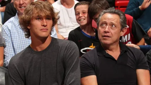 El chileno Pato Apey fue entrenador de Zverev entre 2012 y 2019.