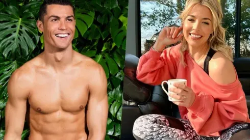 El joven Cristiano Ronaldo sacó el barrio para invitarse a la casa de una de las actrices más famosas de Inglaterra