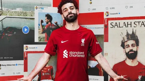 Mohamed Salah renovó con Liverpool y se queda hasta 2025.