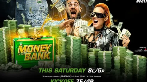 Money in the Bank tiene pactada seis luchas en un principio.