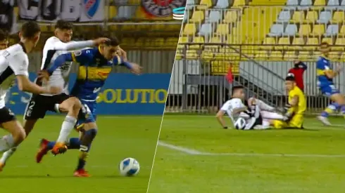 Jeyson Rojas fue expulsado y Matías Zaldivia obligó a la intervención del VAR