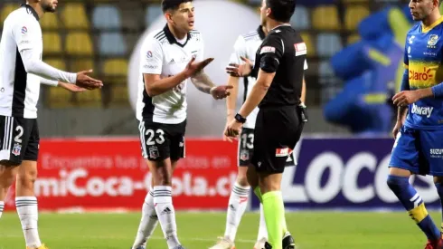 Esteban Pavez se quejó del arbitraje tras su expulsión en el empate con Everton