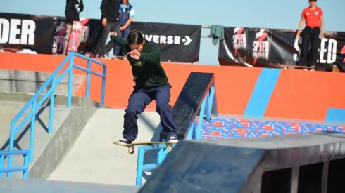 Valentina Petric patinando