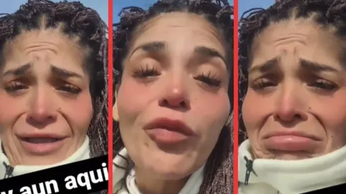 Katherine Orellana en las historias de su Instagram.