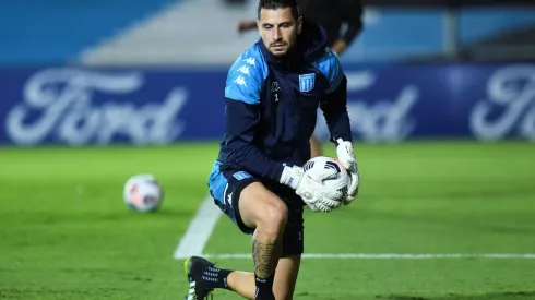 El portero Arias tuvo que ser operado por una grave lesión en su rodilla.