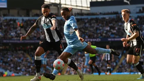 Raheem Sterling jugó siete temporadas en el Manchester City