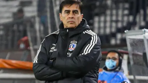 Gustavo Quinteros en el triunfo de Colo Colo ante La Serena.