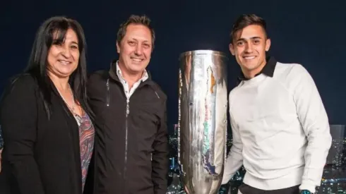 Víctor Solari, el papá del Pibe, es fanático de River Plate