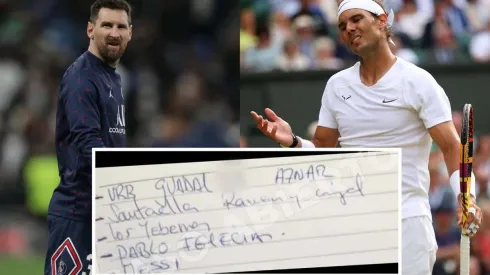 Messi y Nadal podrían haber sido asaltados