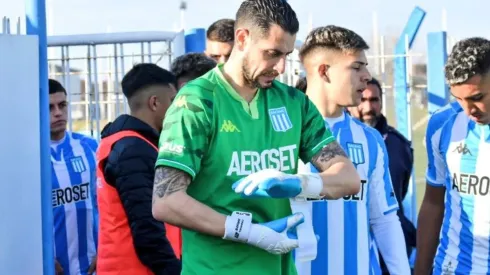 Gabriel Arias volvió a jugar por Racing después de siete meses