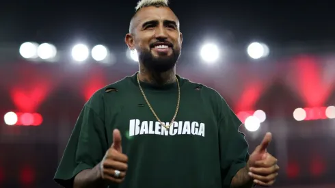 Arturo Vidal recibió una ovación en el estadio Maracaná.