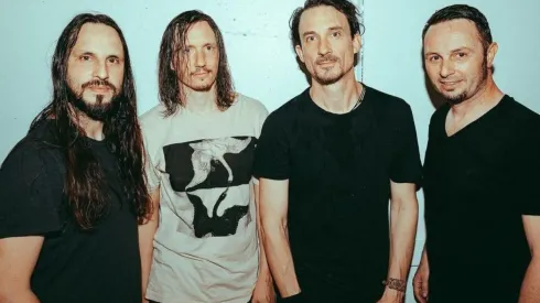 El cuarteto que conforma Gojira.