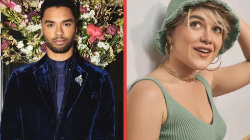 Regé-Jean Page y Florence Pugh.
