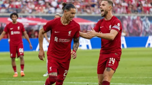 Núñez logró marcar cuatro goles en tan solo un tiempo.