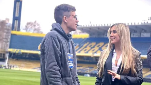 Torres Erwerle compartiendo transmisión con Morena Beltrán de Espn.
