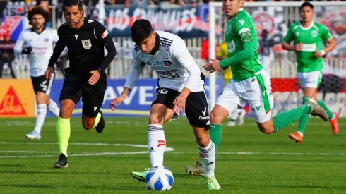 Oroz fue titular ante Audax Italiano asumiendo el puesto del Pibe Solari.