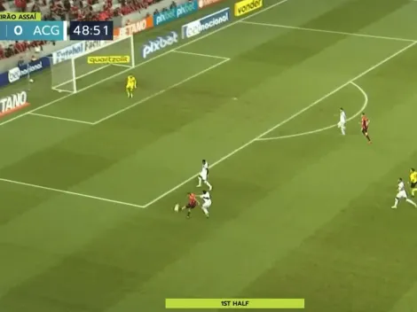 Locura: el tremendo golazo de Terans ante Goianiense