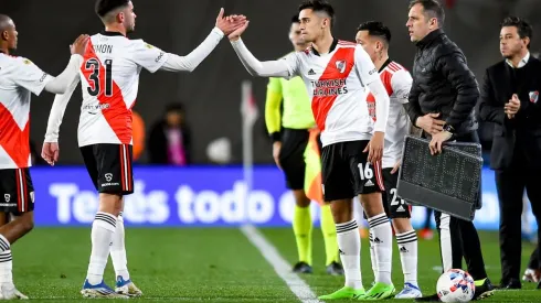 La hermana de Solari y su emoción en el estadio con el ingreso del Pibe en River.