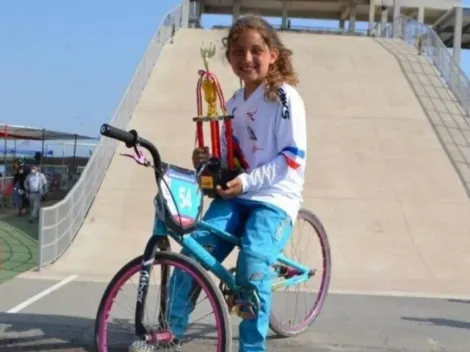 Con 9 años: deportista chilena competirá en Mundial de BMX