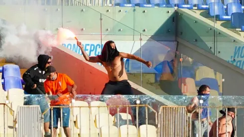 Desde el regreso del público a los estadios han existido problemas con las barras bravas en el fútbol chileno