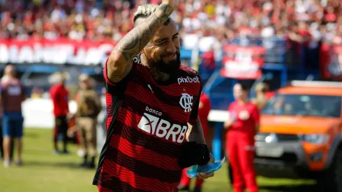 Arturo Vidal suma sus primeros minutos con el Flamengo